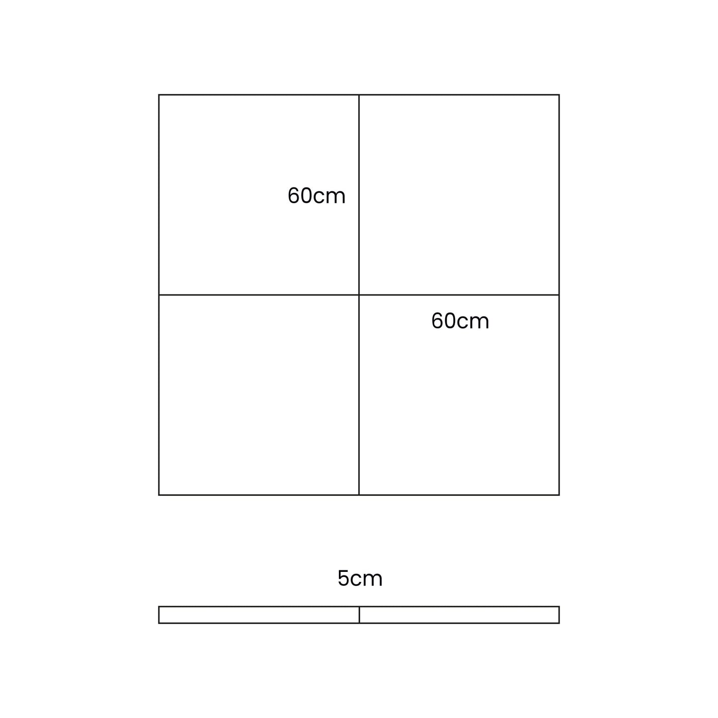 Montessori Baby Speelmat - Bruin