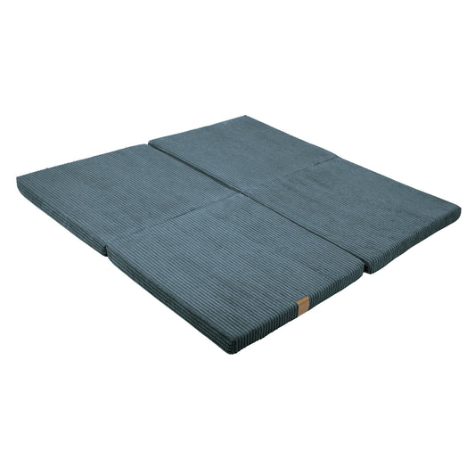 Montessori Baby Speelmat - vierkant - Blauw