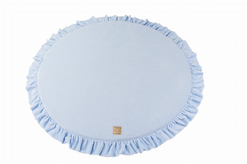 Montessori Baby Play Mat - Round - Baby - Blue