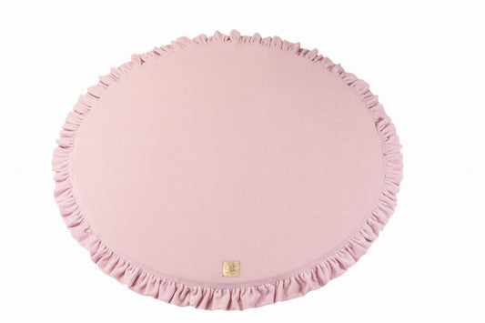 Montessori Baby Play Mat - Round - Baby - Pink