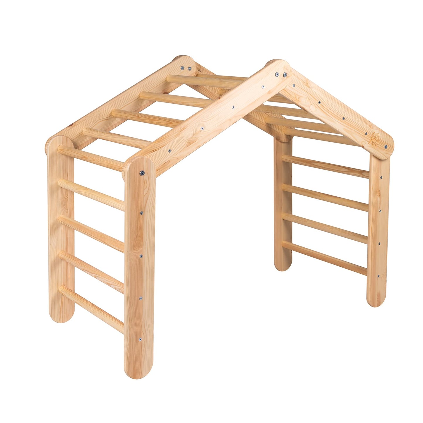 Montessori Climbing Ladder Large House with Tent