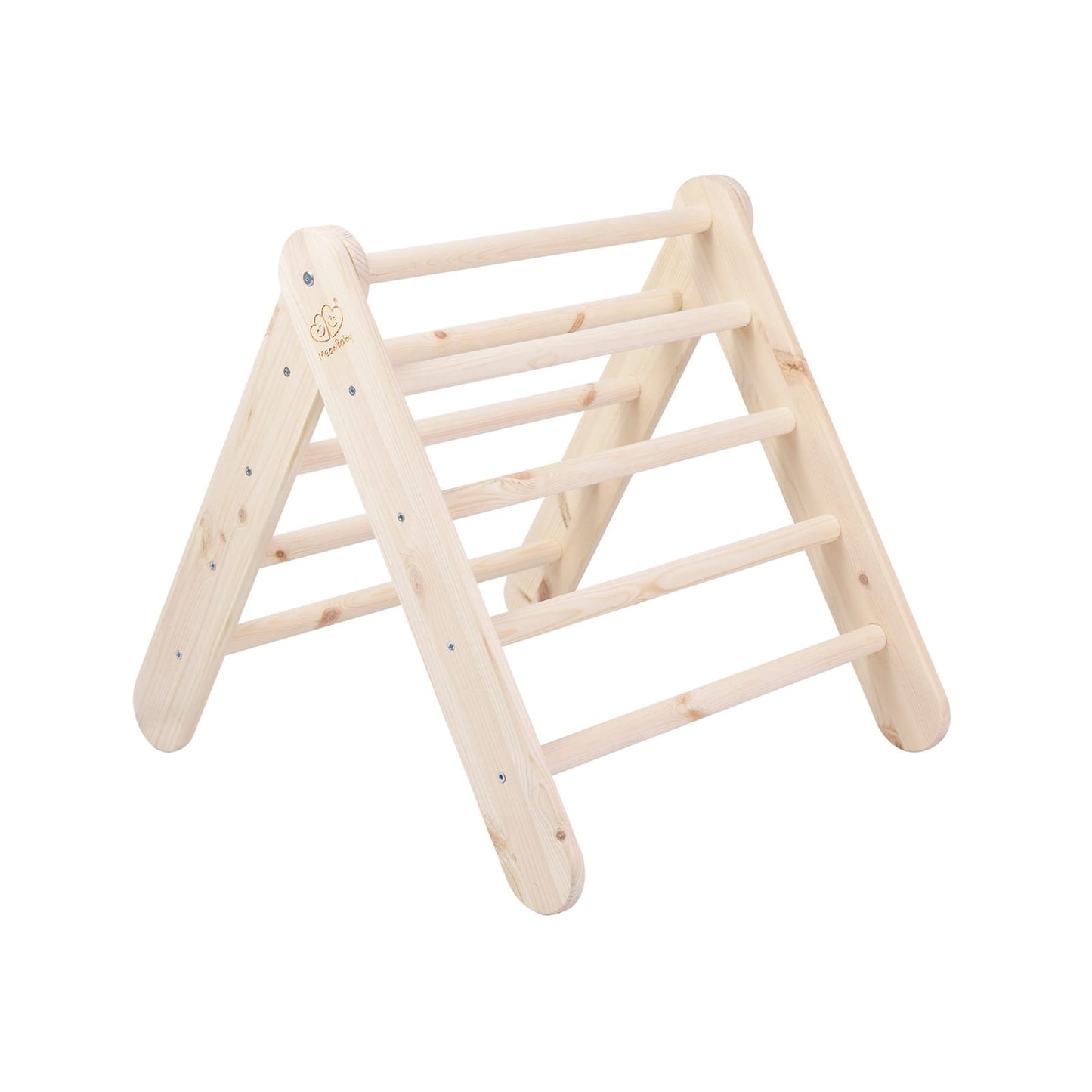 Montessori Klimrek 2in1 Ladder en Glijbaan - Hout