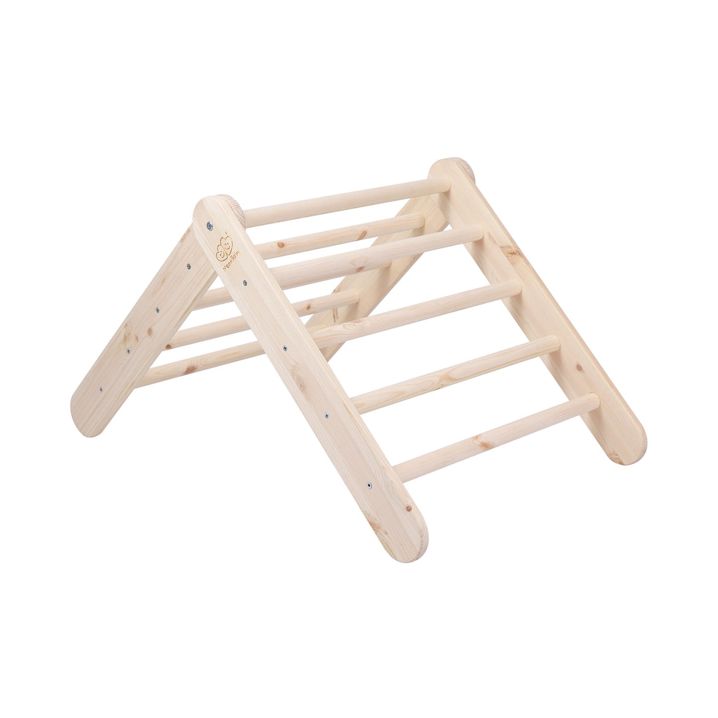 Montessori Klimrek 2in1 Ladder en Glijbaan - Hout