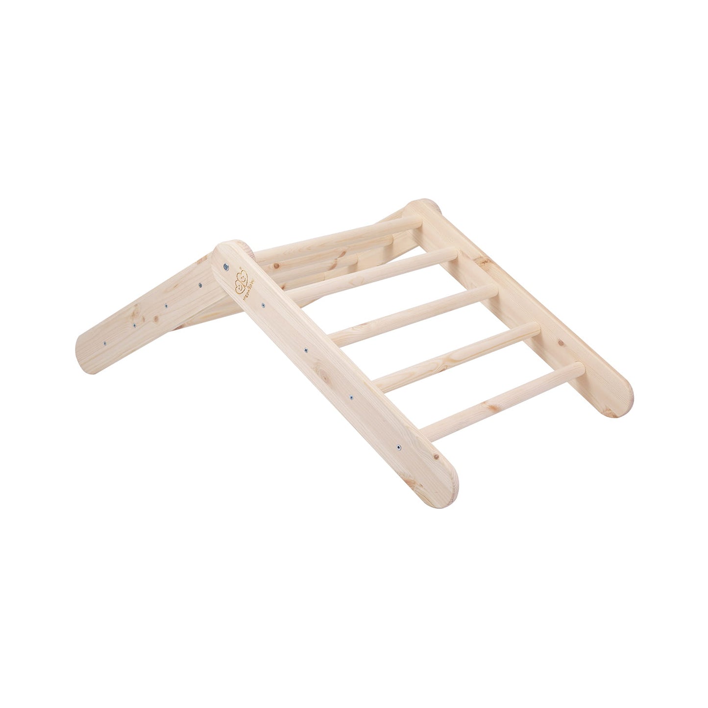 Montessori Klimrek 2in1 Ladder en Glijbaan - Hout