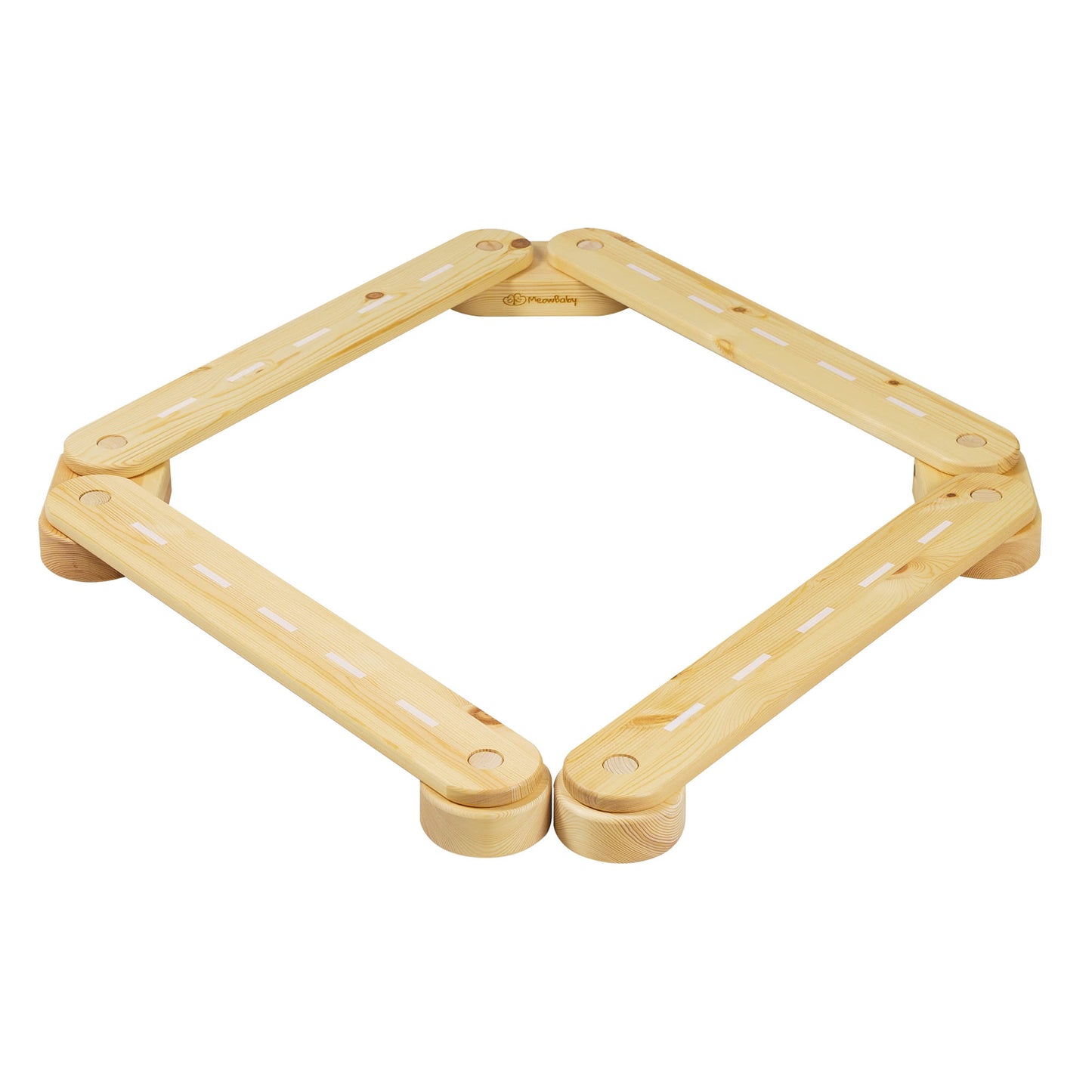 Montessori Balance Beam Made of Natural Wood